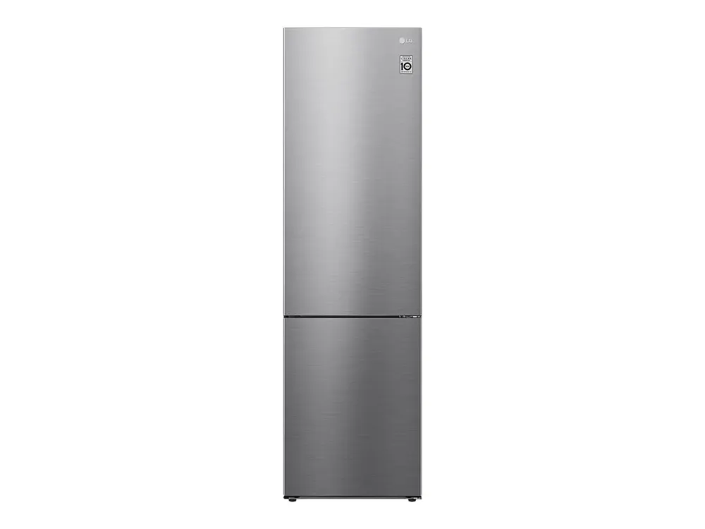 LG GBP62PZNBC - Køleskab/fryser - bund-fryser - bredde: 59.5 cm - dybde: 67.5 cm - højde: 203 cm - 384 liter - Klasse B - stål