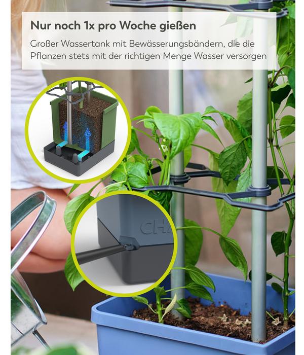 Gusta Garden Chili-Pflanztopf Charly Chili XL,