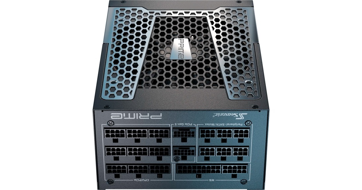 SeasonicPRIME PX-2200 modulaire 2200 watt voeding   (4x 12VHPWR, 4x PCIe)