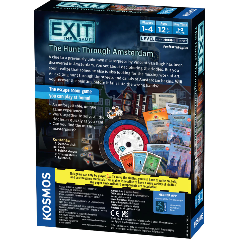 EXIT 20: The Hunt Through Amsterdam (EN) (KOS01887)