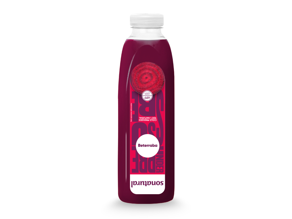SUMO SONATURAL BETERRABA MAÇÃ E GENGIBRE 750ML