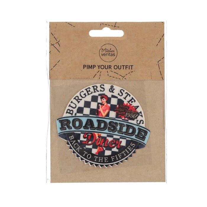 Atelier Veritas-Patch Roadside Diner 8x8,5cm