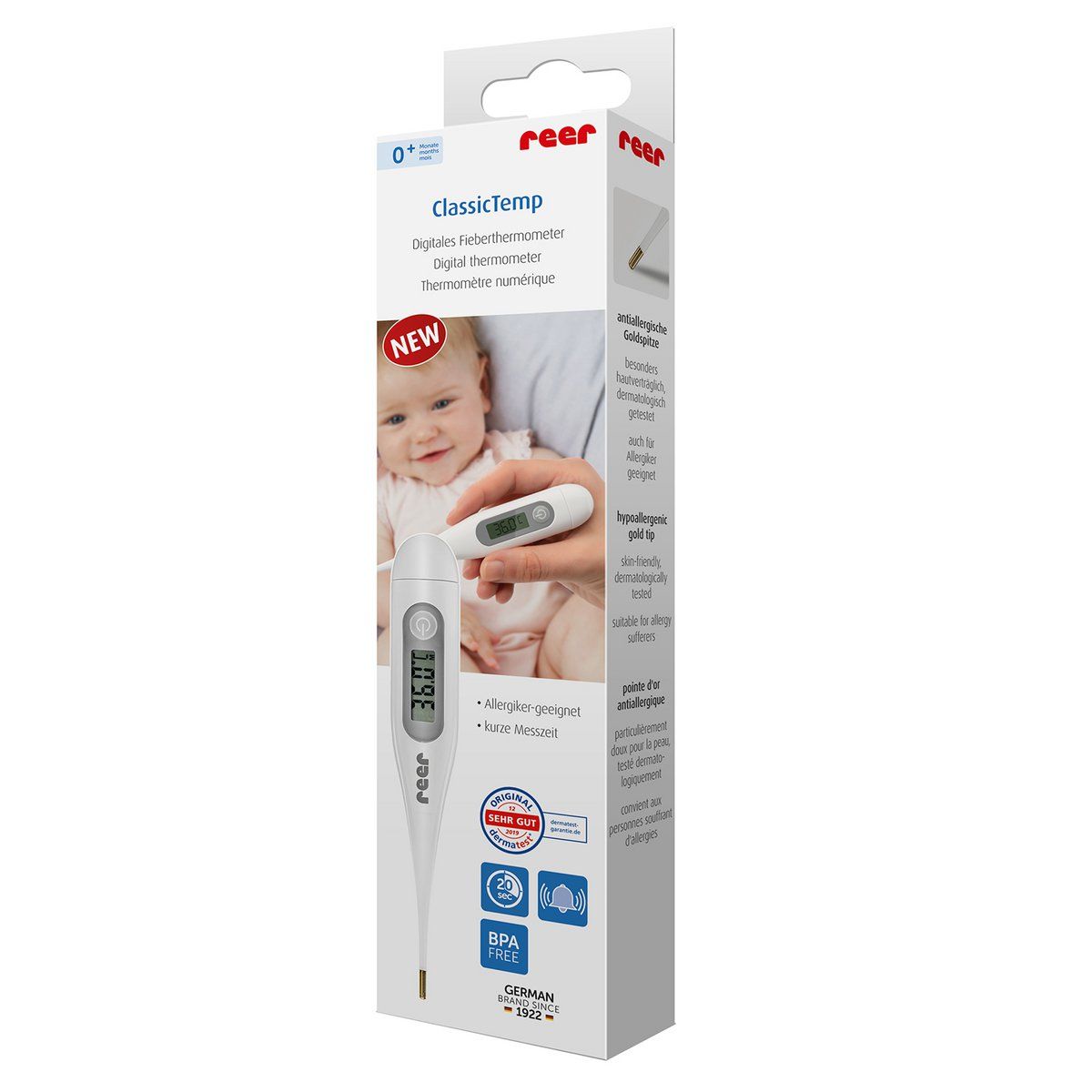 reer ClassicTemp - Digitales Fieber Thermometer