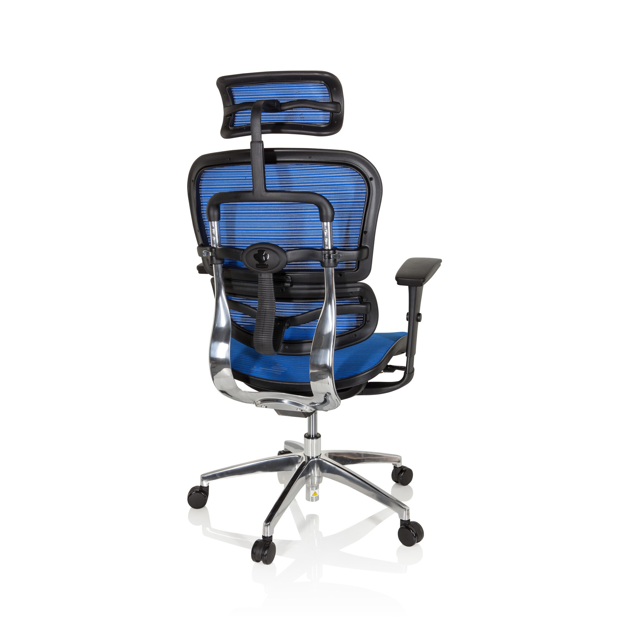 Luxus Chefsessel ERGOHUMAN EDITION Netzstoff mit Armlehnen (höhenverstellbar) hjh OFFICE