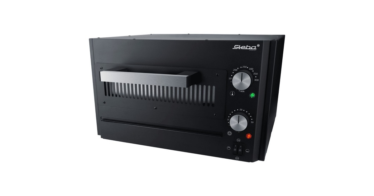 StebaPower Pizza Maker PB 1800 pizzaoven  (Zwart, 1800 Watt)