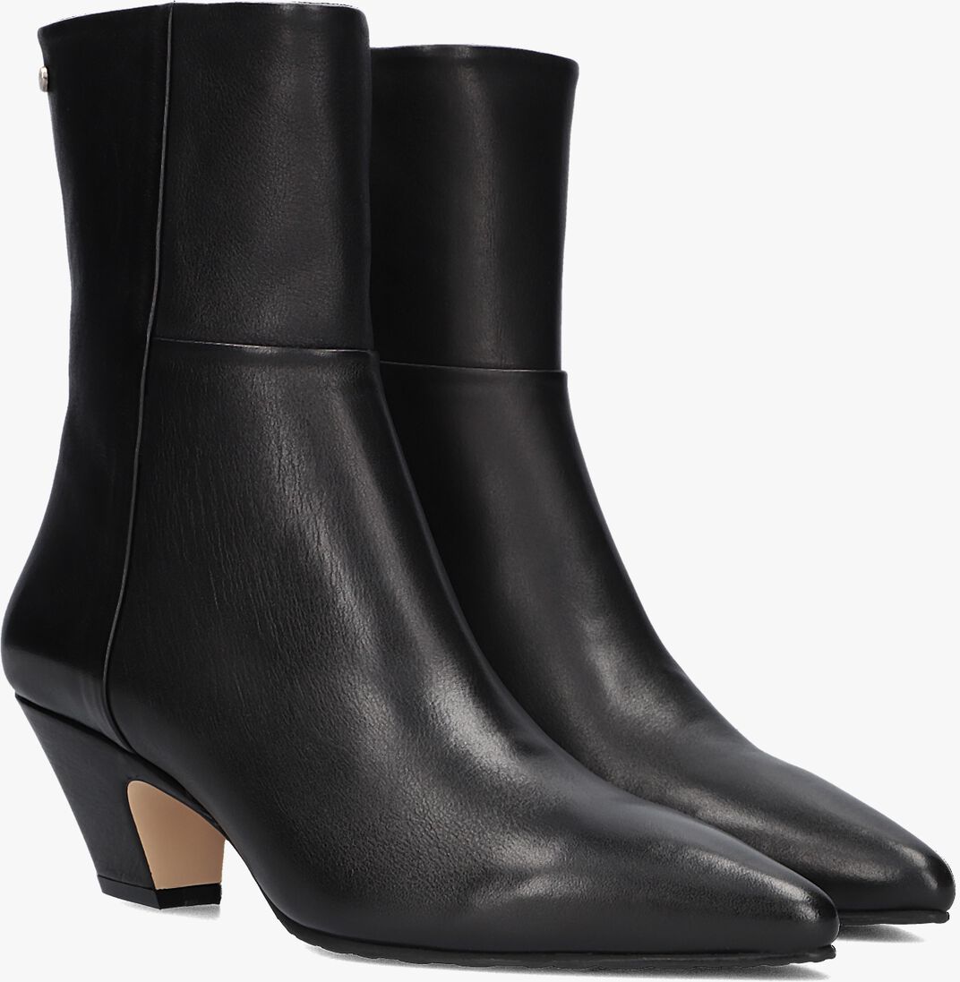 FRED DE LA BRETONIERE zwarte fred de la bretoniere enkellaarsjes rose ankle boot