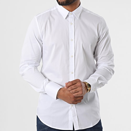 Chemise Manches Longues MMSL00694 Blanc