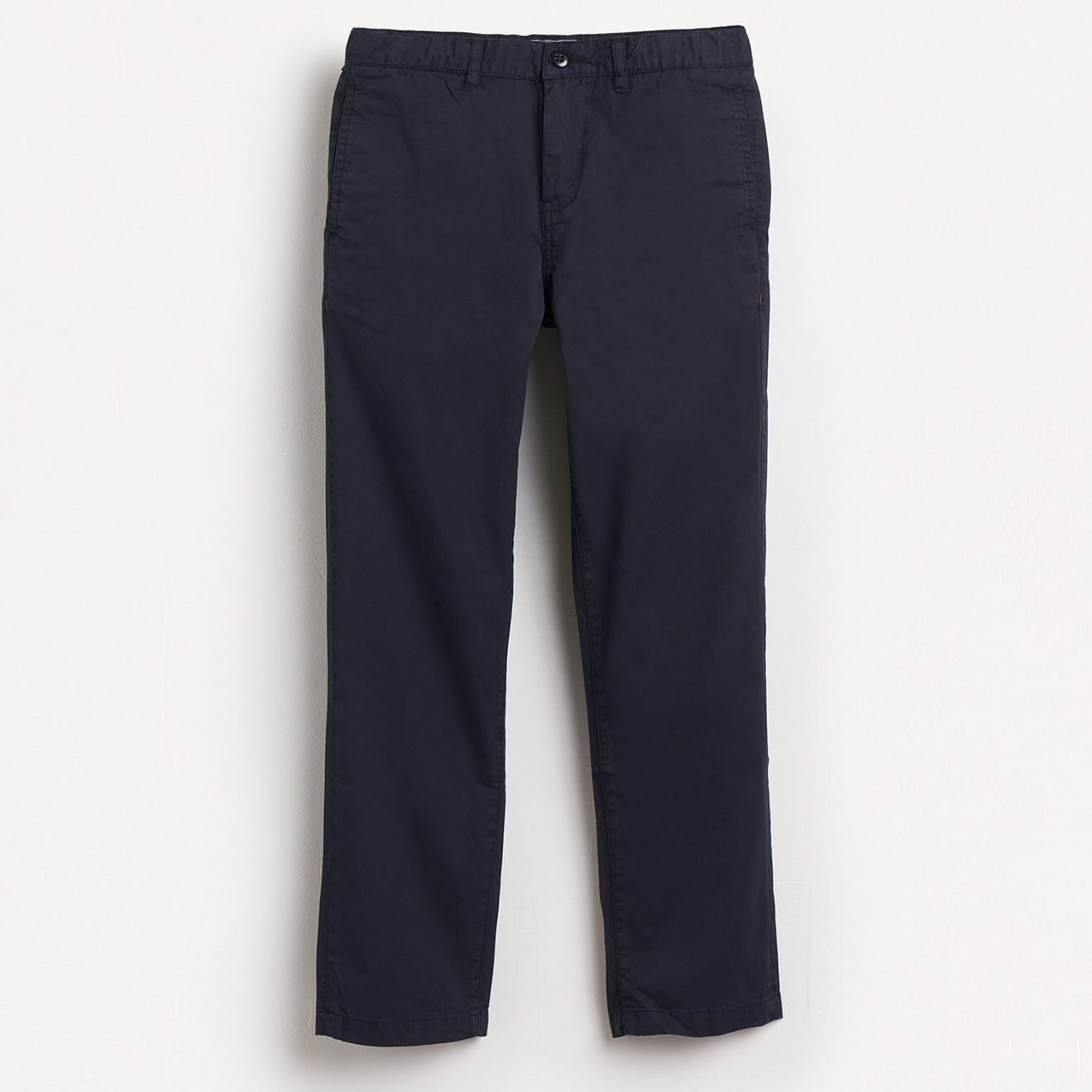 Bellerose Pantalon en Toile de coton Warren bleu nuit