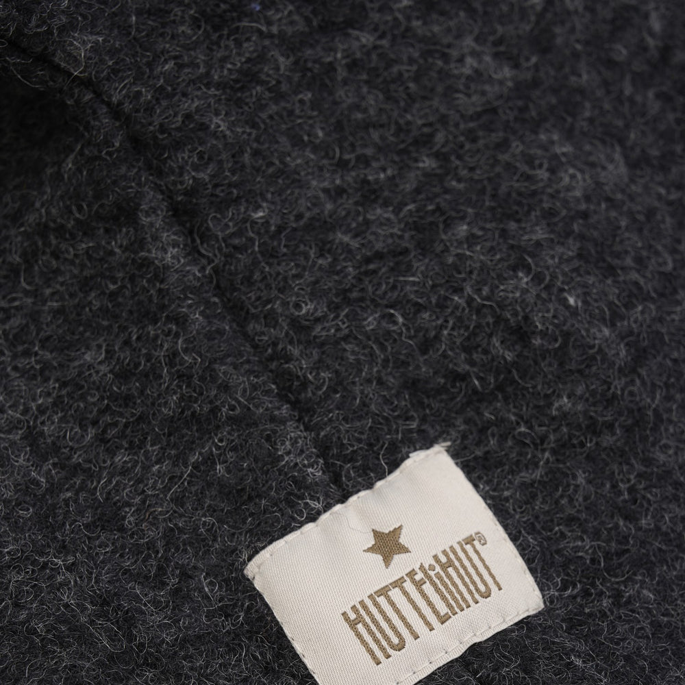 Køb Huttelihut Dark Grey Melange Elefanthue Triangles Uld