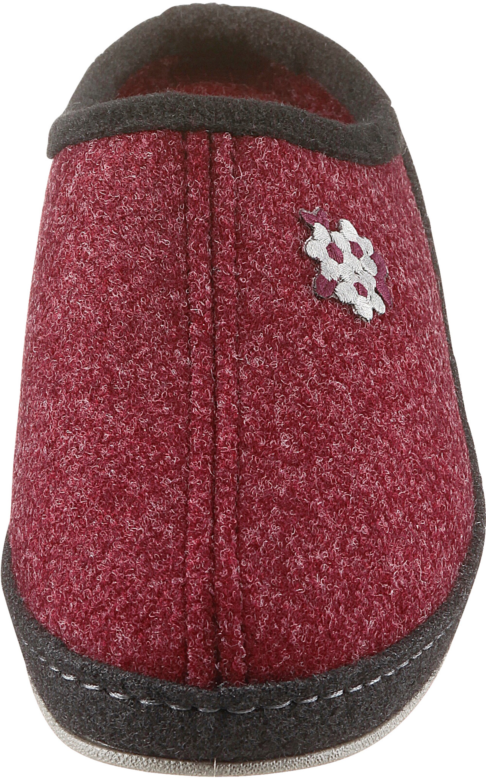 Schawos Pantoffel in bordeaux