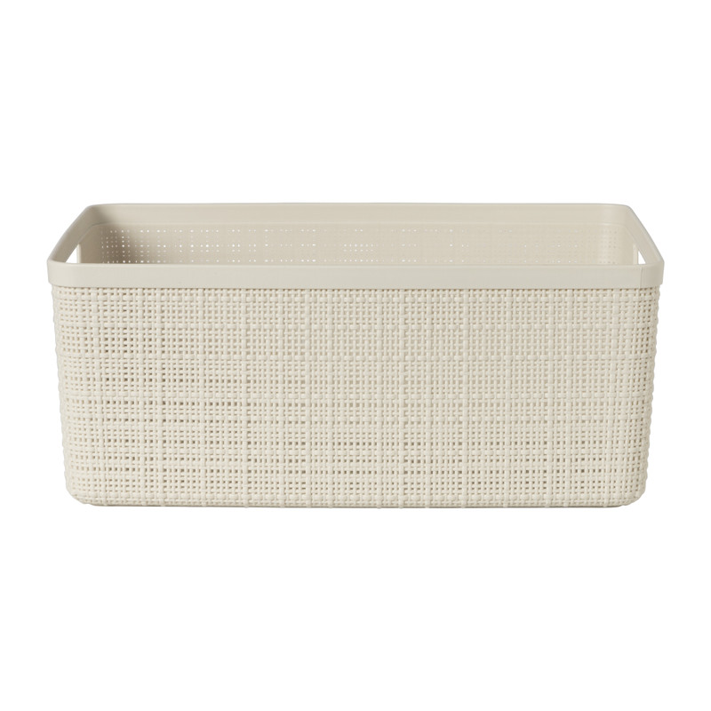 Curver jute opbergmand M - 12 liter - beige