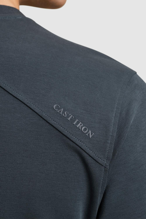 Cast Iron blauwe heren t-shirt