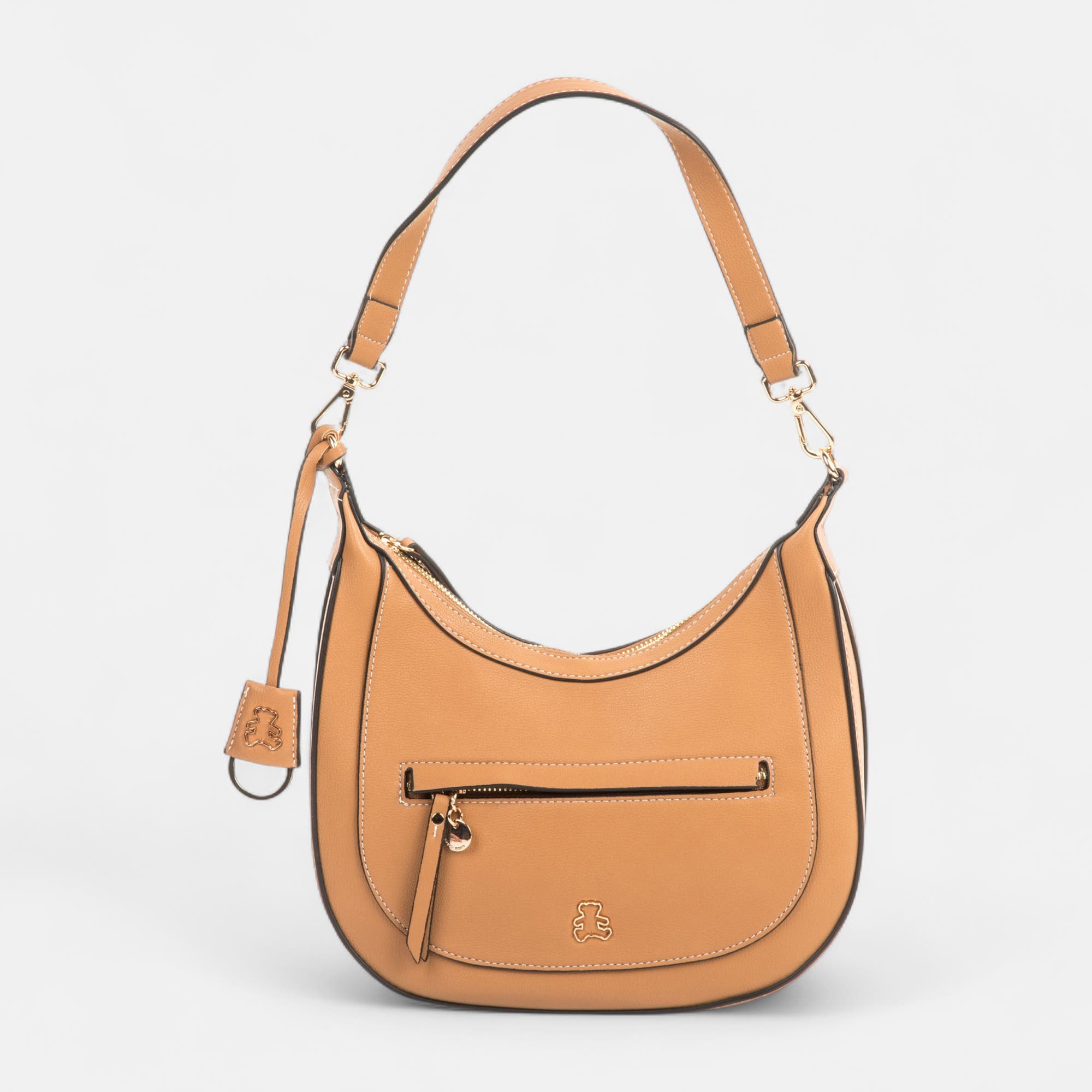 Pochette pour téléphone cognac