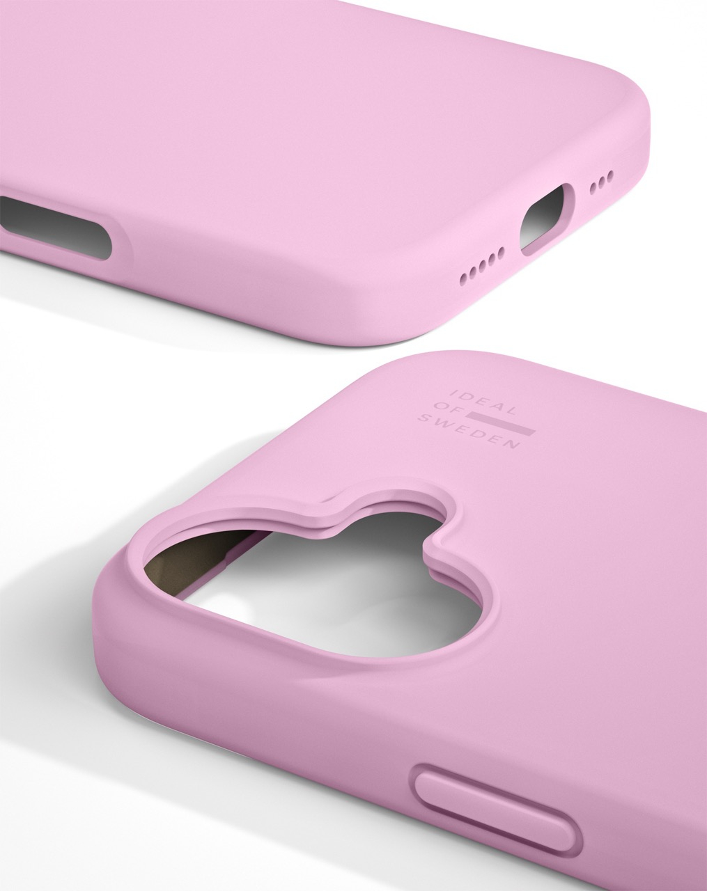 iPhone 16 Plus MagSafe Silikon Hülle Case Recycled (IDSICMS-I2467-498) - Bubblegum Pink