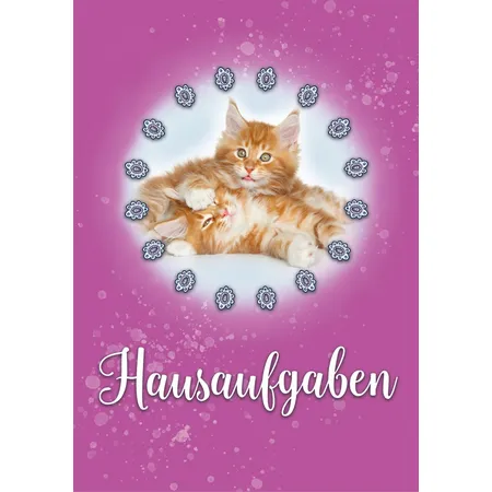 Nestler Hausaufgabenheft, A5, farbiger Innendruck, Motiv: Katzenbabys