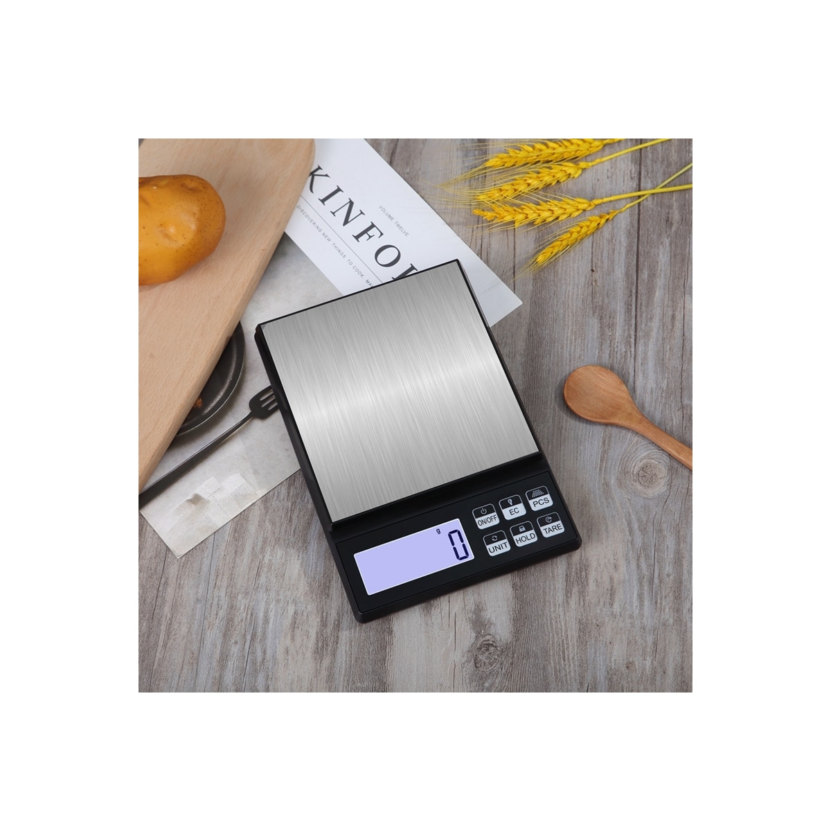 Liten digital vekt 3 kg/0,1 g