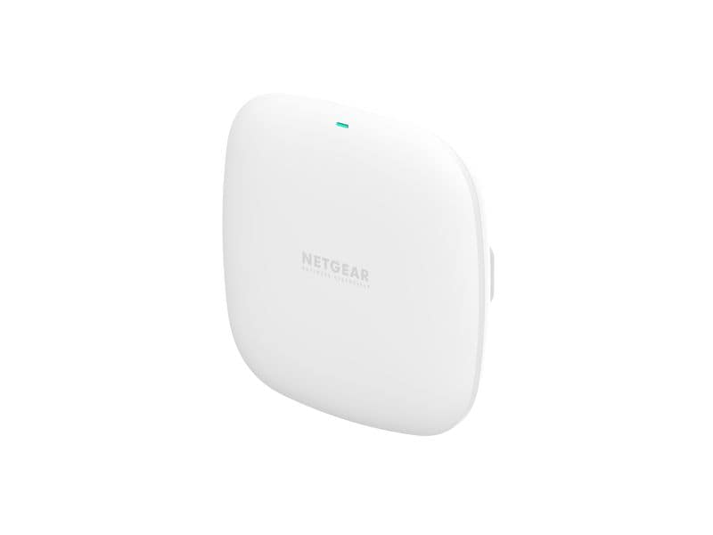 Netgear Access Point WAX210 WiFi 6 mit Wand u. Deckenfestig Ultrakompakter WiFi 6 AX1800 Dual-Band Standalone Access Point für hocheffiziente Wireless-Lösungen