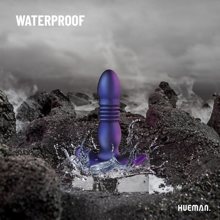 Hueman Hueman - Thrusting Buttplug Purple