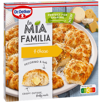 Dr. Oetker La Mia Familia 4-Cheese Pizza Breekbrood 480 g
