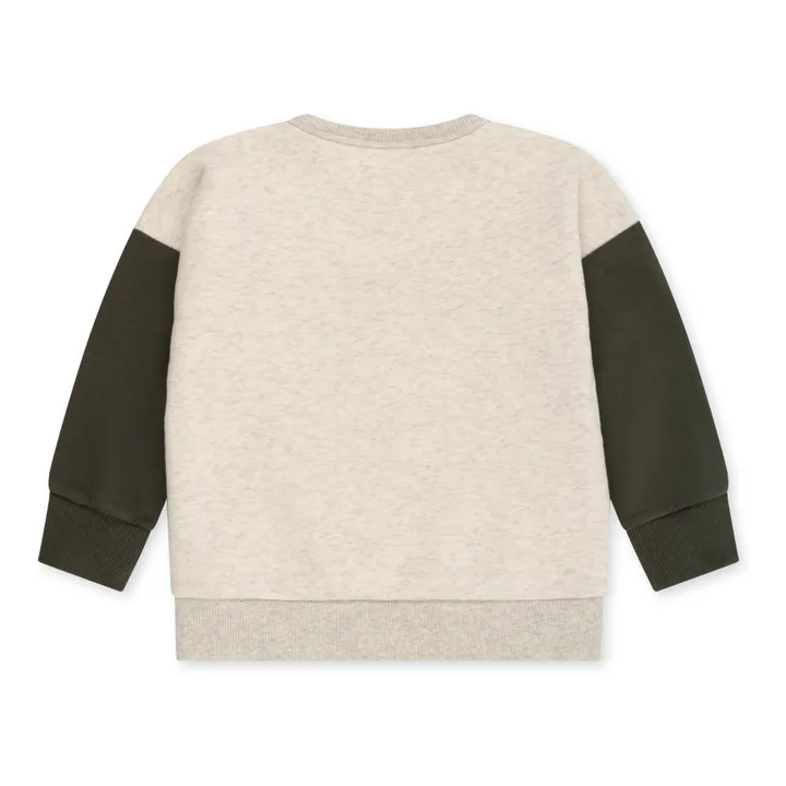 Konges Sløjd Sweat Coton Bio Dino Lou Sequin | Ecru