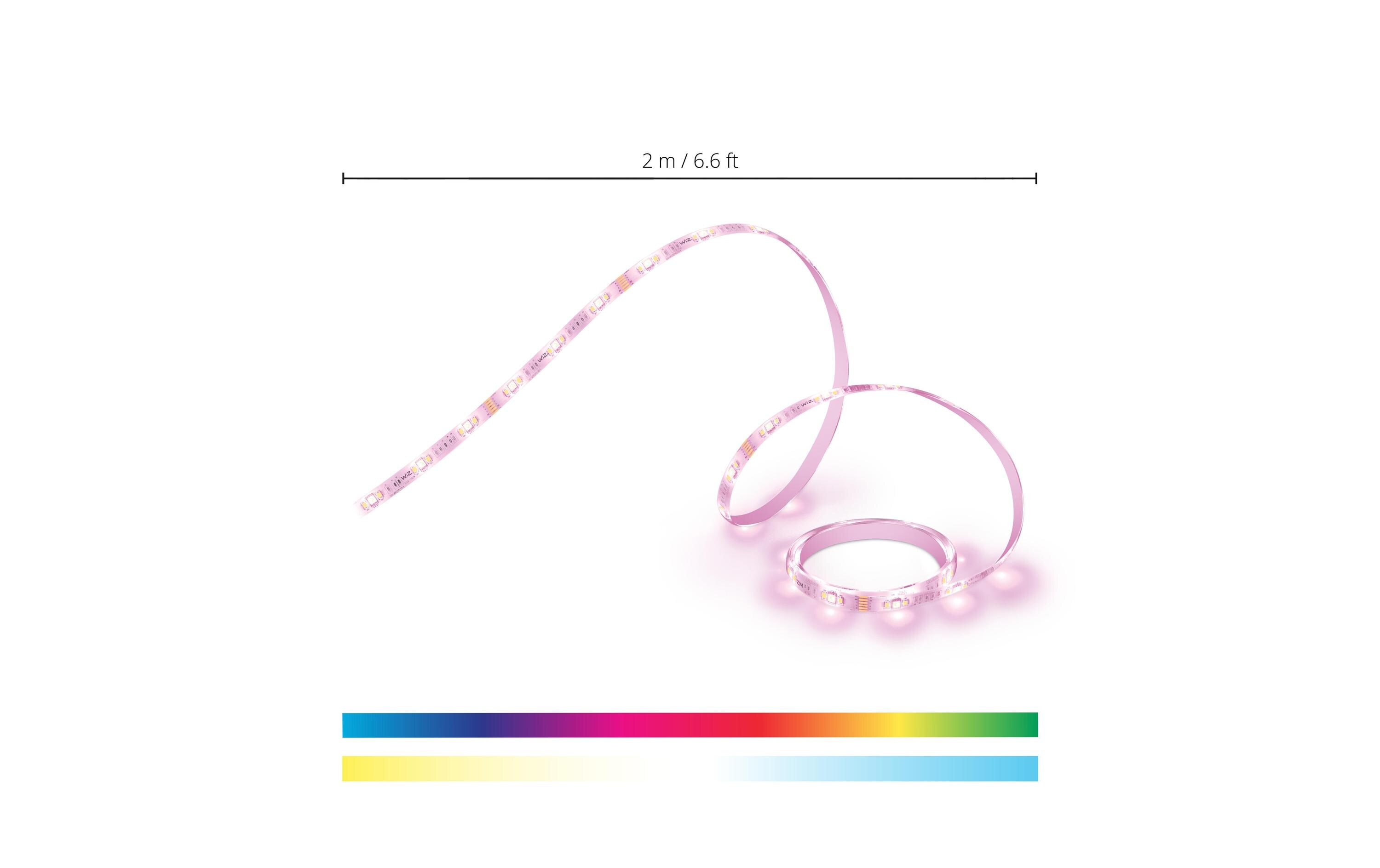 LED Stripe 20W 2m Tunable White & Color EinzelpackSmartes Leuchtmittel, steuerbar über Bluetooth, Matter, WLAN