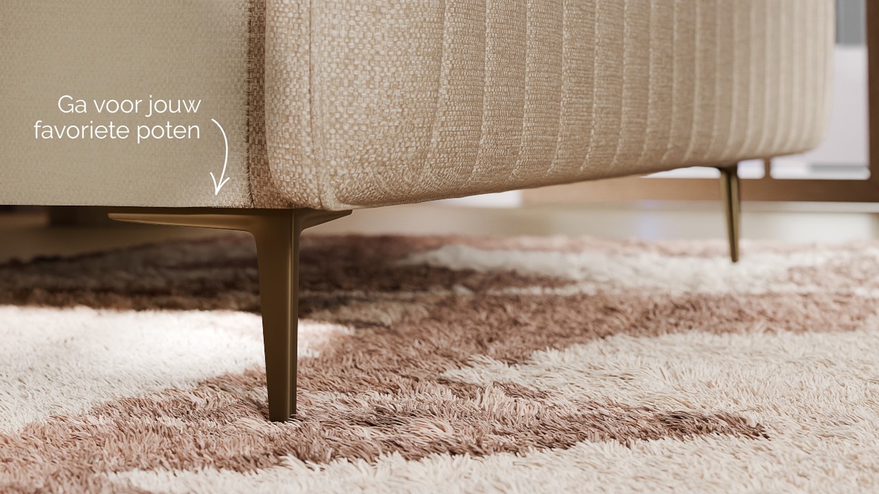 Bed Ruby - Linen touch beige