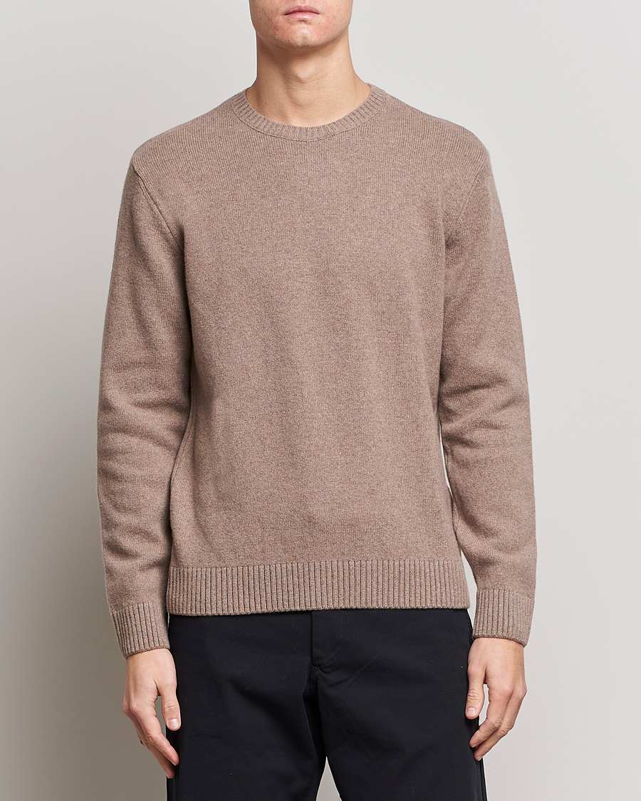 Colorful Standard Classic Merino Wool Crew Neck Warm Taupe