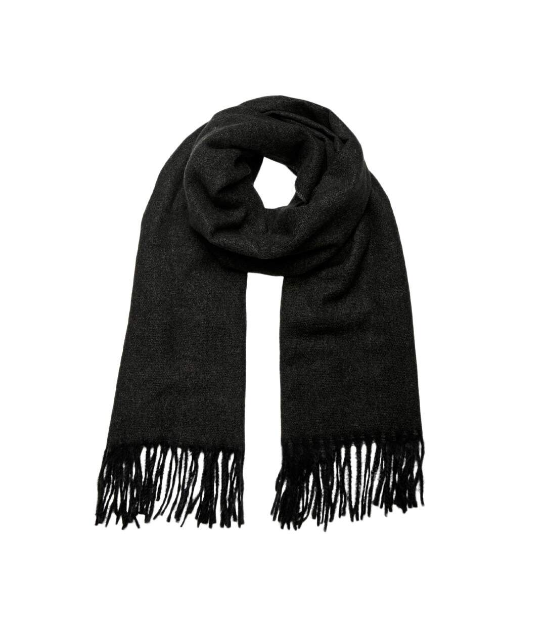 Echarpe Noir Femme Pieces Jonita