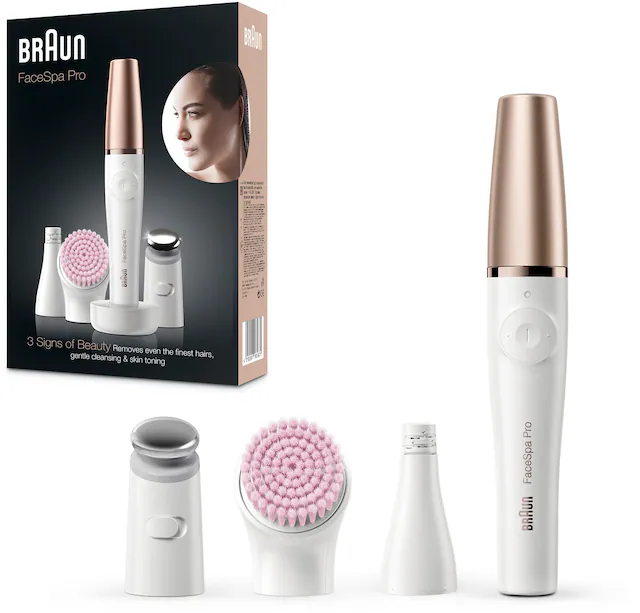 Braun Epilierer »FaceSpa Pro 912« 1 Stk. Aufsätze mit 3 Extras