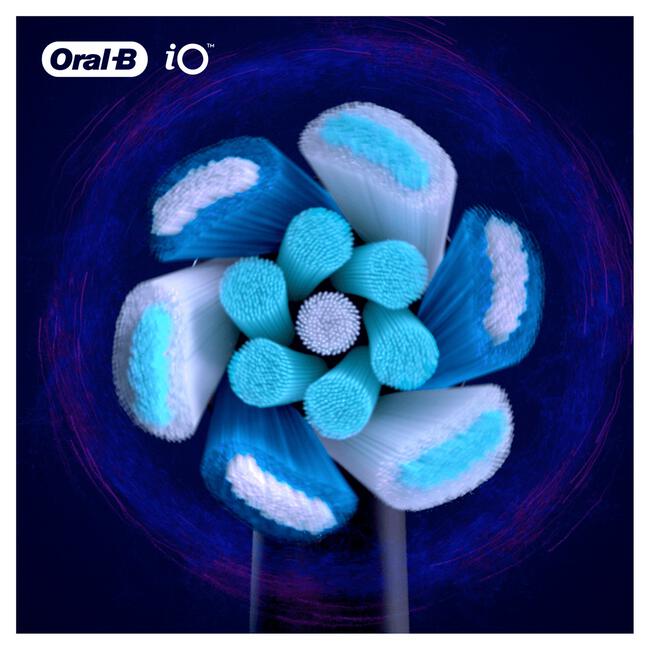 Oral-B iO Ultimate Clean Opzetborstels Zwart 4 Stuks