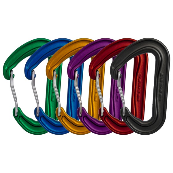 DMM - Wisp Colour 6 Pack - Mousqueton de progression