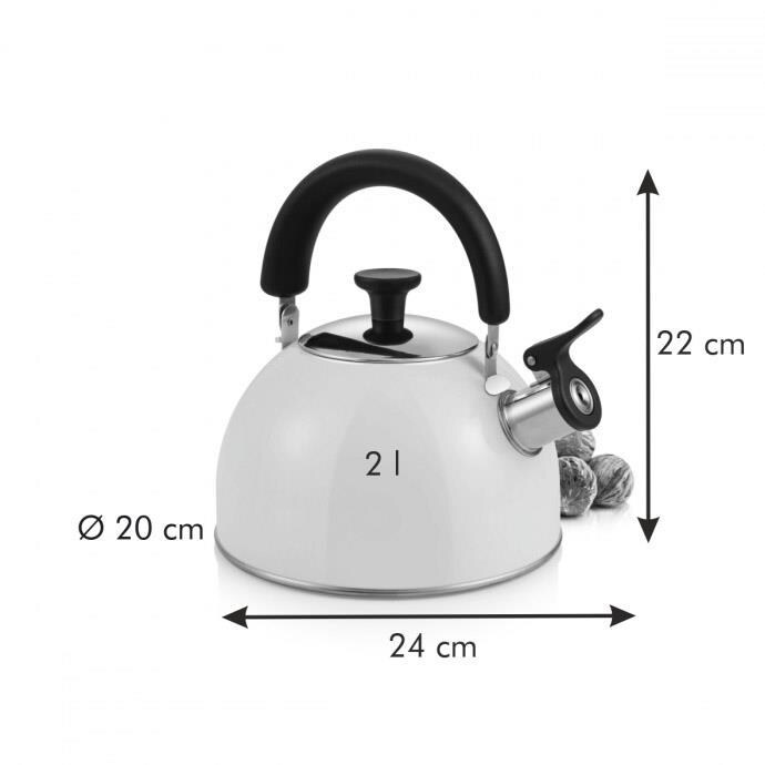 Tescoma Flötenkessel PERFECTA Cream 2.0 l