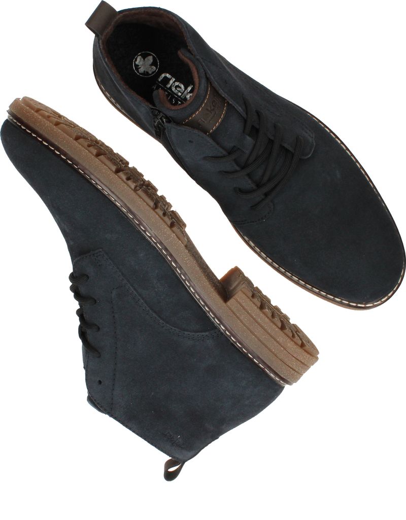 Rieker Veterboots Blauw Heren
