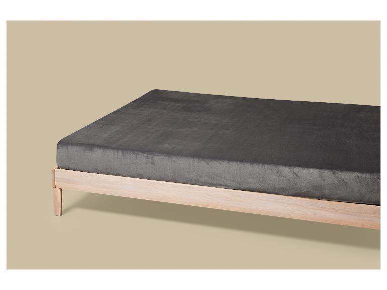Pluche hoeslaken 180-200 x 200 cm