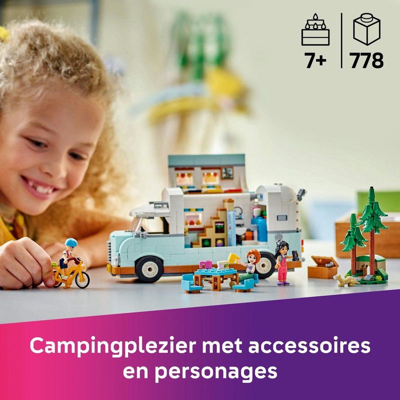 LEGO - 42663 - Camperavontuur - Multicolour - Bouwstenen