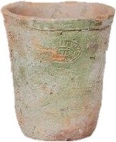 Esschert Design bloempot Ted terracotta D 16 H 17 cm