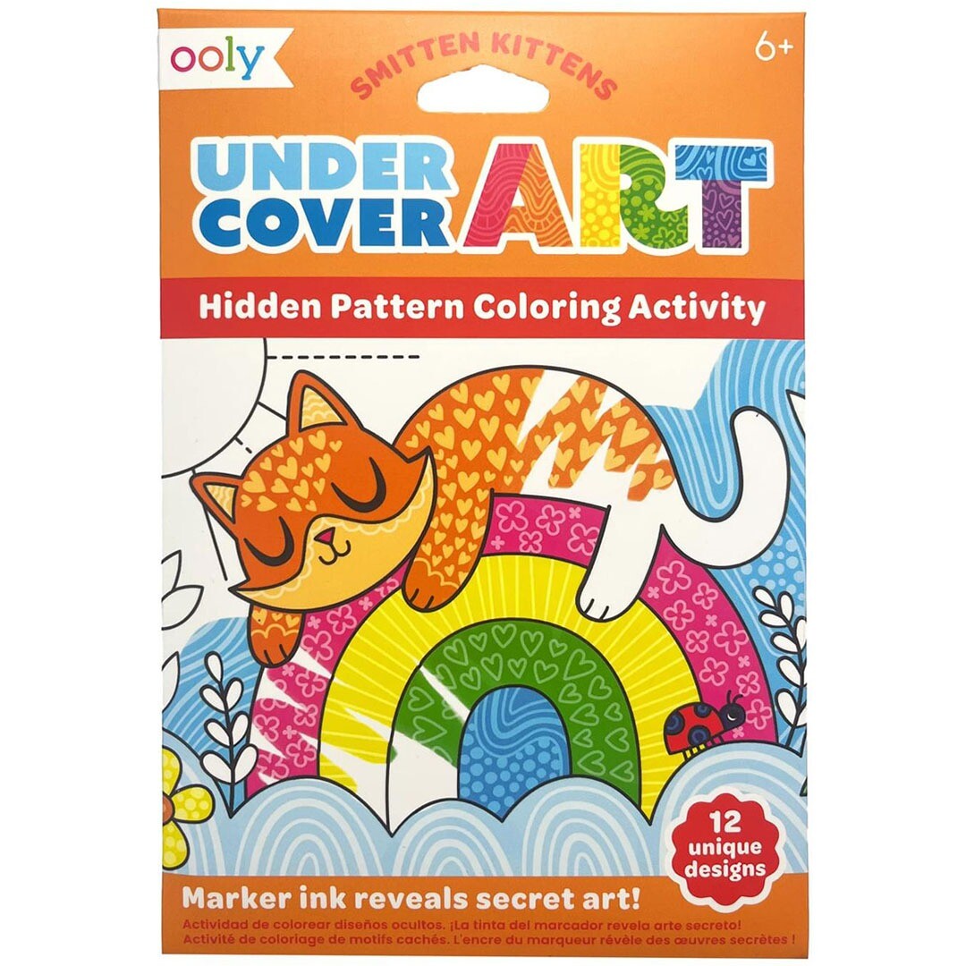 Ooly kleurplaten undercover art - smitten kittens