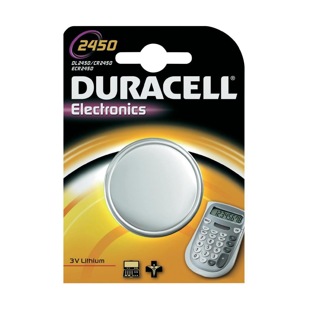 Duracell batteri CR2450