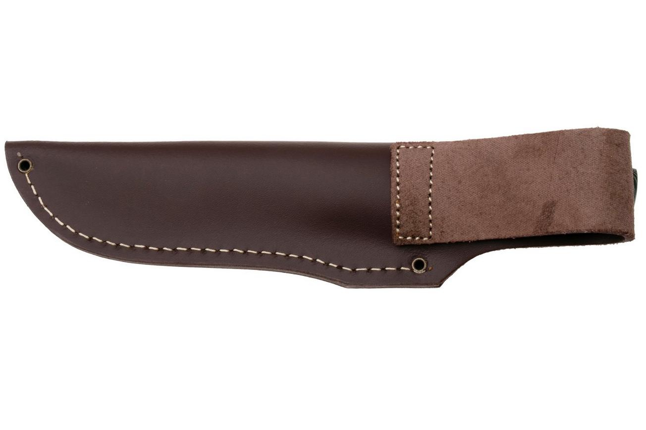 Nordic Knife Design Visent 100 2050 Satin 14C28N, Green Micarta, vaststaand mes