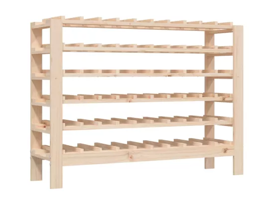 Casier à vin 109,5x30x82 cm Bois de pin massif