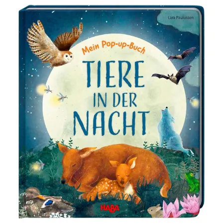HABA 305836 Mein Pop-up-Buch Tiere in der Nacht