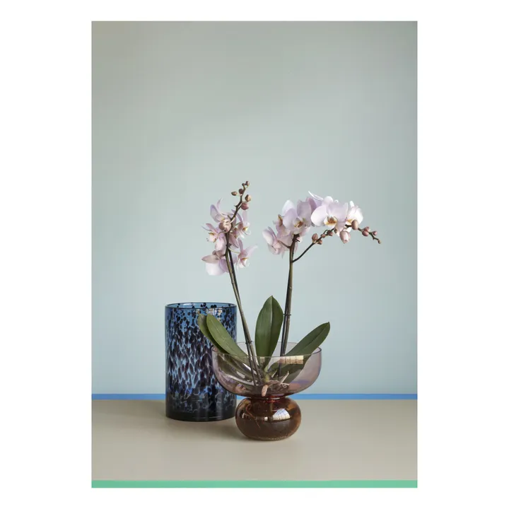 Hübsch Vase bi-color | Ambre