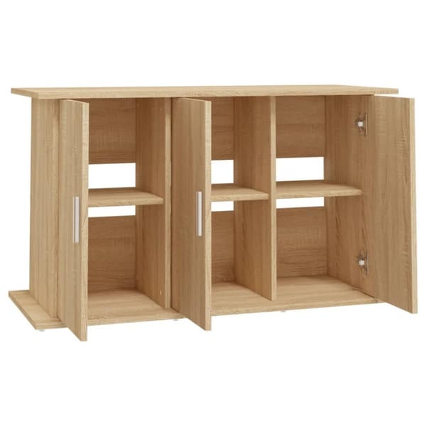 vidaXL Akvariumstativ sonoma eik 101x41x58 cm konstruert tre
