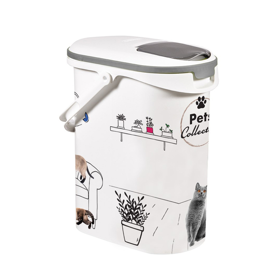Conteneur à croquettes 10l/4kg - pets collection - chat