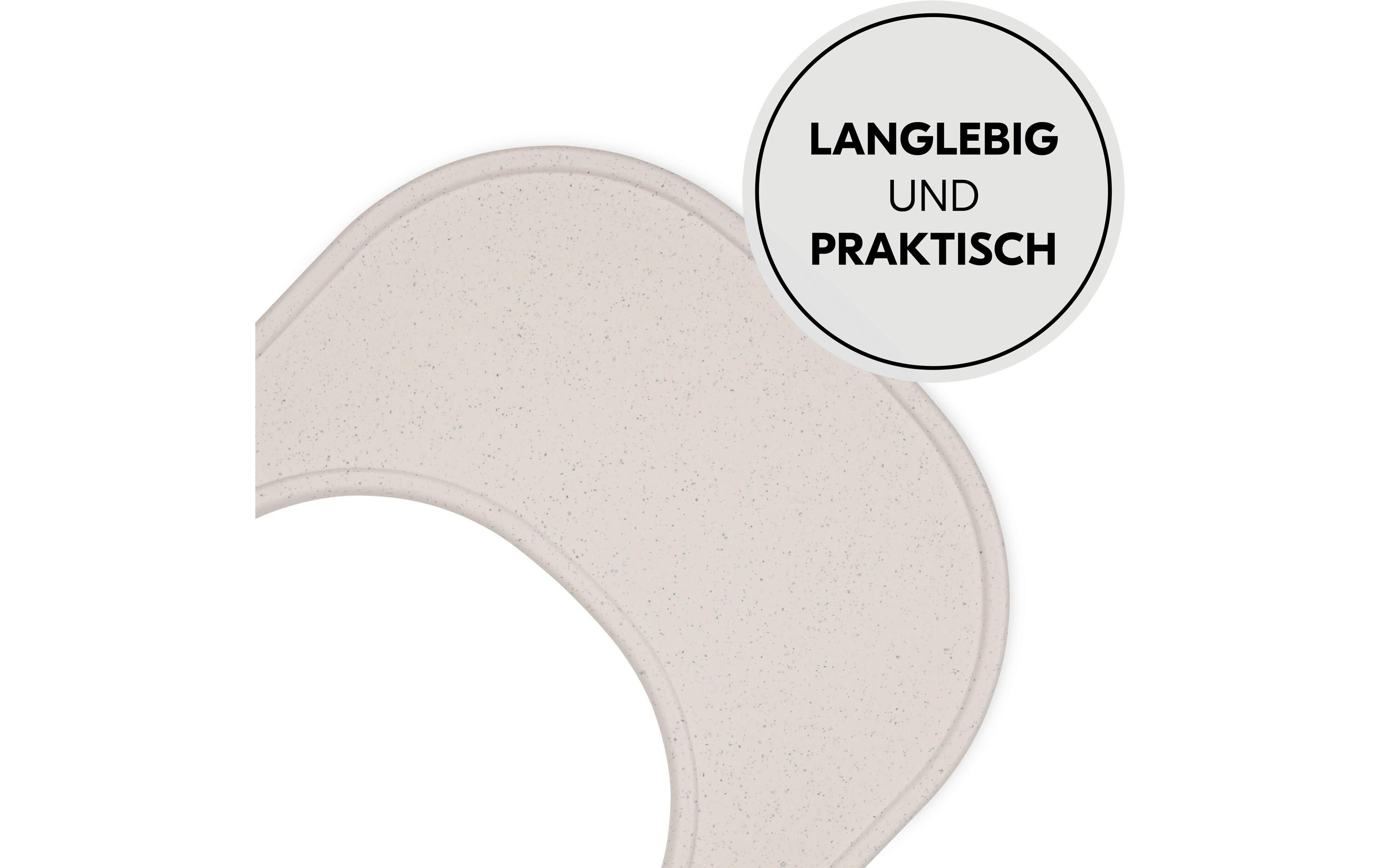 Essbrett Alpha Click Speckle BeigeNachhaltiges Essbrett für den Alpha+ und Beta+