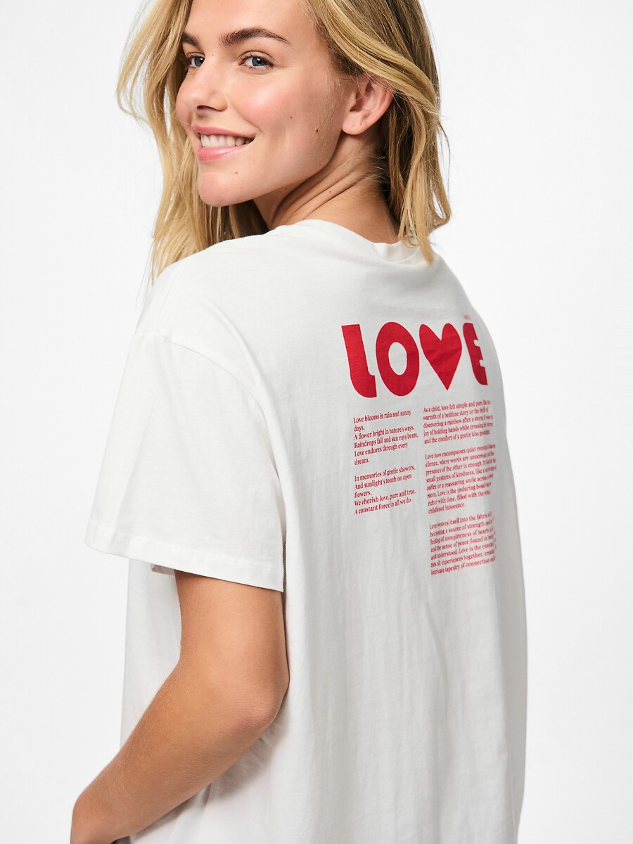 PEÇAS<br>Camiseta de manga curta