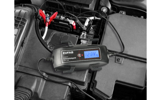 Eufab Intelligentes Batterieladegerät 6/12 V