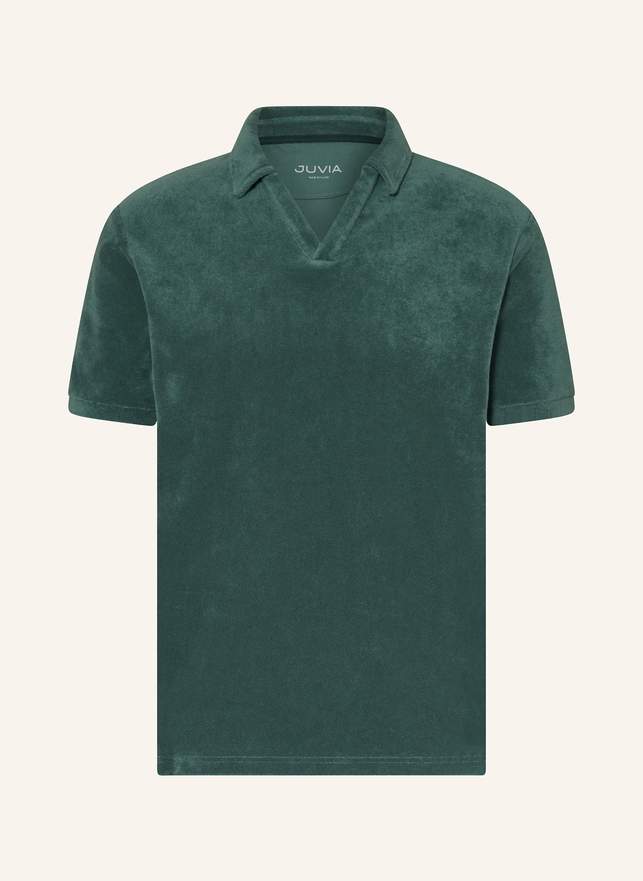 Juvia Frottee-Poloshirt