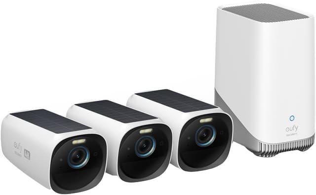 Eufy eufyCam 3 4K-sikkerhedskamera (3-pak)