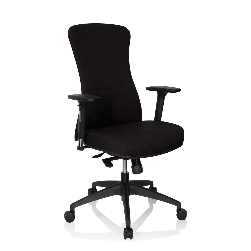 Profi Bürostuhl OFFICE XT PRO Stoff mit Armlehnen (höhenverstellbar) hjh OFFICE